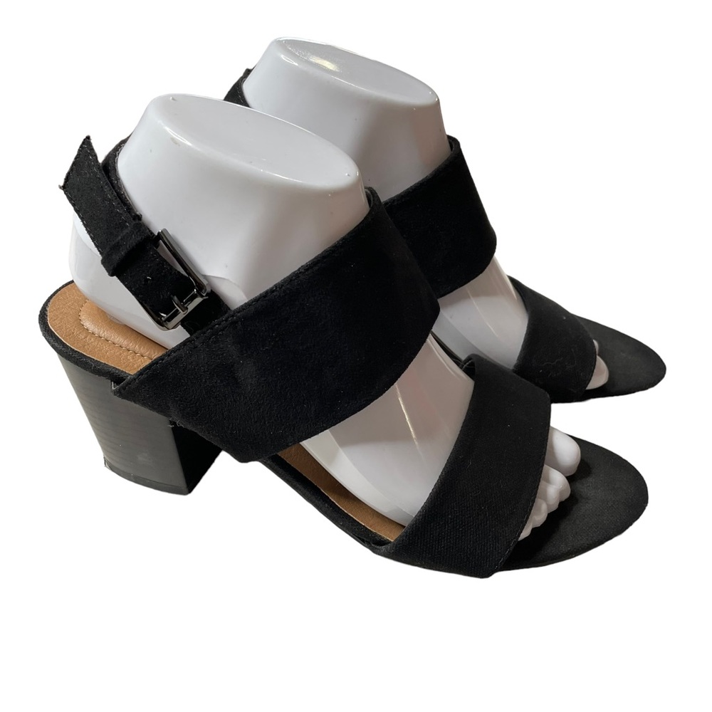 Comfort block heels size 8W